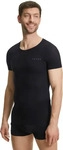 Falke 33771-3000-S, Falke Herren Tight Fit-shirt Ultralight Cool black (3000) S