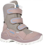 Lowa 641540-9032-42, Lowa Milo EVO GTX Hi JR grau/rose (9032) 42 Kids