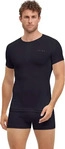 Falke 39662-3000-L, Falke Herren Tight Fit-shirt Warm black (3000) L