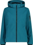 CMP 39A5006-E867-34, CMP Woman Jacket Zip Hood teal (E867) 34 Damen