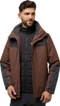 Jack Wolfskin A61858_D0107_A10, Jack Wolfskin Jasper 3IN1 Jacket M hot choc (D0107) L