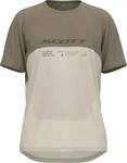 Scott 4246978229006, Scott Tee M's Vertic DRI SS cotton white/toast beige...