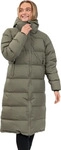 Bergans 253014-3587-12731-L, Bergans Urban Down Long Coat Women green mud (12731) L