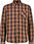 CMP 30T9927-18ZV-52, CMP MAN Shirt Long Sleeves antracite-orange-corda (18ZV) 52