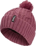Jack Wolfskin 1905092_5114_OS, Jack Wolfskin Pompom Beanie raisin (5114) One Size
