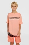 O'Neill 4850111-14035-176, O'Neill O'neill Stripe T-shirt coral pop (14035) 176 Kids