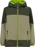 CMP 34Z5224-E319-140, CMP KID Jacket FIX Hood oil green (E319) 140 Kids