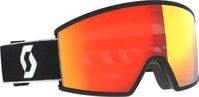 Scott 4209691007341, Scott Goggle Ambit LS black/white - amp ls red chrome s2-3