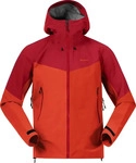 Bergans 255211-3610-25705-S, Bergans Rabot Alpine 3L Shell Jacket Men lava/red