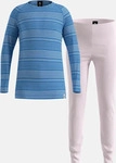 Odlo 159449-11014-80, Odlo Active Warm SET orchid ice - nebulas blue (11014) 80 Kids