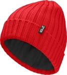 Jack Wolfskin 1907122_J0191_OS, Jack Wolfskin RIB Knit Beanie siren red (J0191)...