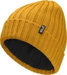 Jack Wolfskin 1907122_M0119_OS, Jack Wolfskin RIB Knit Beanie burly yellow jw (M0119)