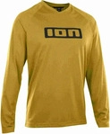 ION 47240-5077-312_dark-amber-48/S, ION Bike Jersey Logo Long Sleeve Unisex