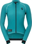 Scott 4236947616004, Scott Jersey W'S RC Pro Warm Ls-remix winter green (7616) XS
