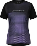 Scott 4214338038004, Scott Tee W's Trail Tuned SS black/swish purple (8038) XS...