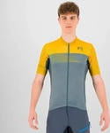 Karpos 2501101-043-L, Karpos Green Fire Jersey north atlantic/lemon curry/dar...