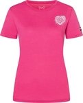 Super.Natural SNWP0319963HS, Super.Natural W Little Heartwood Tee pinky rose/pink