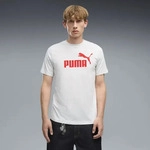 Puma 682533-60-M, Puma Essentials No 1 Logo Tee s white glow heather (60) M...
