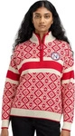 Dale of Norway 96261-B00-M, Dale of Norway Team Norway Cortina Fem. Sweater raspberry