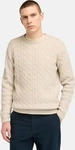 Timberland TB0A2CEQEGM1-XL, Timberland Mens Cable Crew Neck Sweater angora...