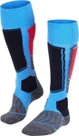 Falke 16507-6545-35-36, Falke SK1 Comfort Damen Skiing Kniestr&uuml;mpfe blue note (6545)