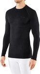 Falke 33542-3000-S, Falke Herren Langarmshirt Maximum Warm black (3000) (3000) S