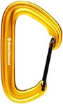 Black Diamond BD2102347003ALL1, Black Diamond Litewire Carabiner yellow (7003) ALL