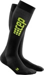 CEP WS70VL2, CEP Run Ultralight Sleeves, Calf, 4.0, Women black/grey (321) II Damen