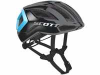 Scott 2804055410008, Scott Helmet Centric Plus (ce) black/light blue (5410) L