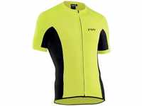 Northwave 89221022-40-XL, Northwave Force Jersey Short Sleeve yellow fluo (40) XL