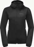 Jack Wolfskin 1307481_6000_002, Jack Wolfskin Windhain Hoody W black (6000) S Damen