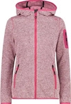 CMP 3H19826-09CM-40, CMP Woman Jacket FIX Hood fucsia-bianco (09CM) 40 Damen