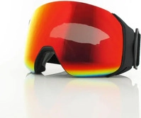 Smith M007600JX996K, Smith 4D Mag S black chromapop sun red mirror black - chromapop