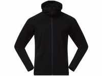 Bergans 228457-9140-91-L, Bergans Ulstein Wool Hood Jacket black (91) L