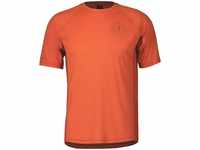 Scott 4032347539010, Scott Shirt M's Trail Flow Pro SS braze orange (7539) L Herren