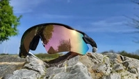 Oakley 0OO9208-9208C7, Oakley Radar EV Path carbon/prizm rose gold (9208C7) Herren
