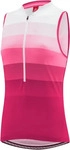 L&ouml;ffler 25658-545-40, L&ouml;ffler Women Bike Sleevless Jersey Half Zip Rainbow magenta