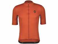 Scott 2803287516009, Scott Shirt M's Endurance 10 Short Sleeve braze orange/dark grey