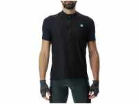 Uyn O102645-B014-XL, Uyn MAN Grit OW Shirt Short black/anthracite (B014) XL Herren