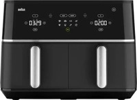 Braun TwinCook 5 TD5030 Hei&szlig;luftfritteuse, 10 L - Schwarz
