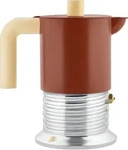 Alessi Vite PM01/6 BR Espressokocher, 6 Tassen - Braun Braune