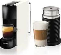 Nespresso Essenza Mini XN111110 Maschine mit Kapseln von Krups - Wei&szlig;