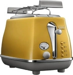 Toaster DeLonghi Icona Capitals CTOC 2103.Y Gelb