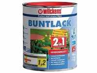 Wilckens Buntlack 2in1, 750 ml seidenmatt tiefswz. RAL9005