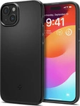 Spigen ACS06776, Spigen Thin Fit Backcover f&uuml;r das Apple iPhone 15 - Schwarz