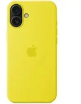 Apple MYYG3ZM/A, Silikon-Case MagSafe f&uuml;r das Apple iPhone 16 Plus - Star Fruit Gelb