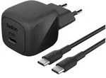 Belkin WCA012kq1MBK-B6, Belkin BoostCharge Kompakte USB-C-Ladeger&auml;t 25W mit