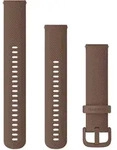 Garmin 010-12924-81, Silikonarmband - Garmin 20 mm Anschluss - Cocoa Braun
