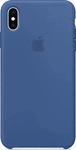 Apple MVF62ZM/A, Silikoncase f&uuml;r das Apple iPhone Xs Max - Delft Blue Blau