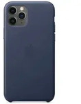 Apple MWYG2ZM/A, Leder-Case Midnight Blue f&uuml;r das Apple iPhone 11 Pro Blau